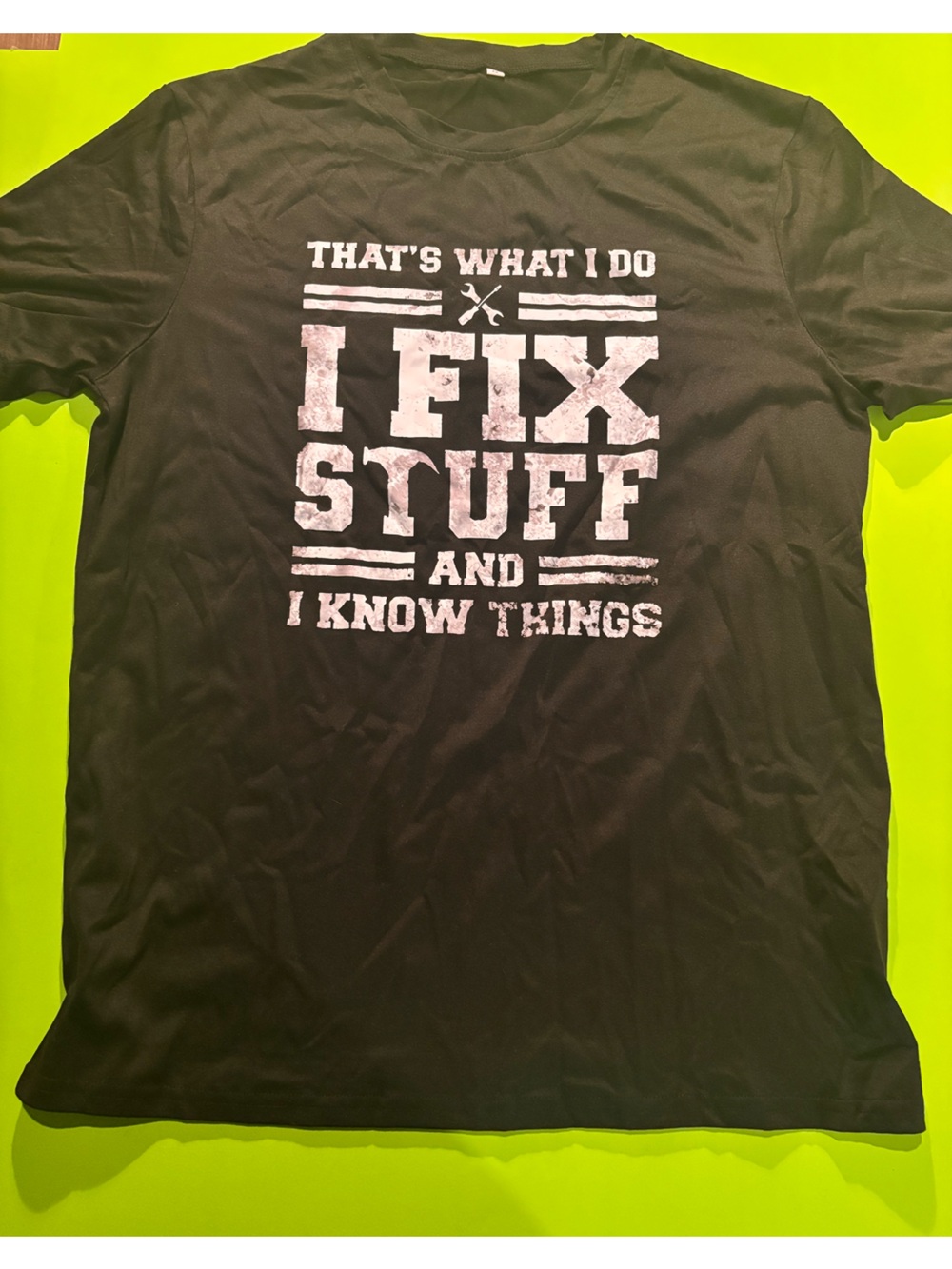 Black Graphic 'Lifex Style' Men's T-Shirt